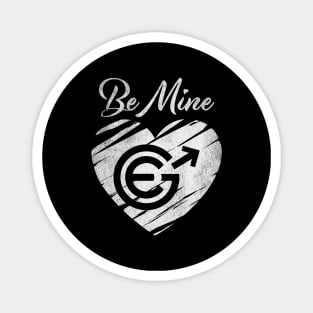 Valentine Be Mine Evergrow EGC Coin To The Moon Crypto Token Cryptocurrency Blockchain Wallet Birthday Gift For Men Women Kids Magnet